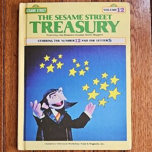 Vintage 1983 Sesame Street Treasury Volume 12 Book